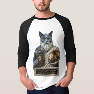 Russisch Blau Plato Kat T-shirt
