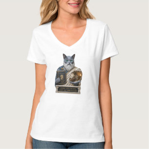 Russisch Blau Plato Kat T-shirt
