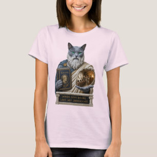 Russisch Blau Plato Kat T-shirt