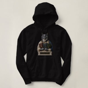 Russisch Blauw Aristoteles Kat Hoodie