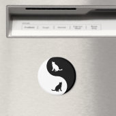 Russisch Blauw Yin Yang Magneet (Insitu (Vaatwasser))