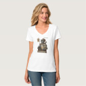 Russisch Blauwe Conquistador Kat – Eer & Erfenis T-shirt (Voorkant volledig)