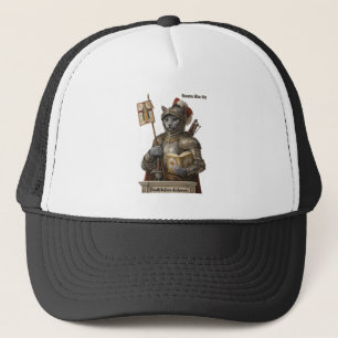 Russisch Blauwe Conquistador Kat – Eer & Erfenis Trucker Pet