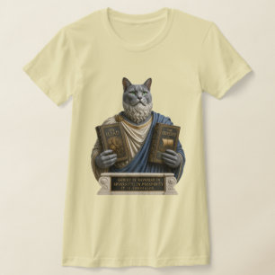 Russisch Blauwe Postduivin Kat T-shirt