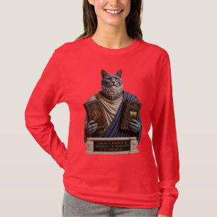 Russisch Blauwe Postduivin Kat T-shirt