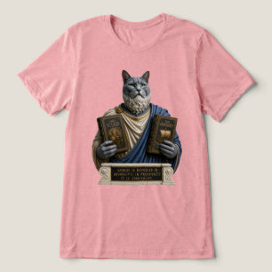 Russisch Blauwe Postduivin Kat Tri-Blend Shirt