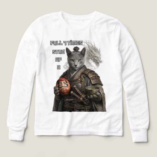 Russisch Blauwe Samurai Kat (Voorkant)