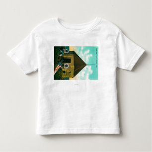 Russisch Blok House in St. Michael, Alaska Kinder Shirts
