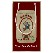 Russisch Bogatyr Beer Klein Cadeauzakje (Voorkant)