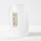 Russisch Bogatyr Beer Matglas Bierpul (Voorkant links)