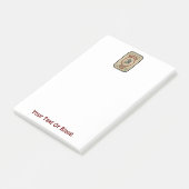 Russisch Bogatyr Beer Post-it® Notes (Schuin)