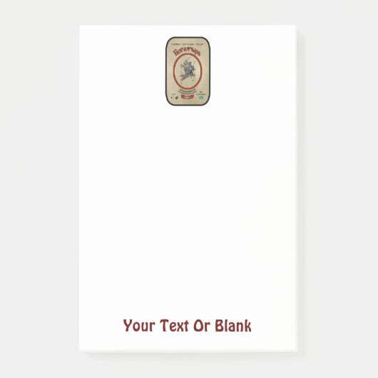 Russisch Bogatyr Beer Post-it® Notes (Voorkant)