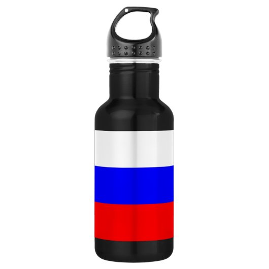 Russisch Flag Liberty Bottle Waterfles (Voorkant)