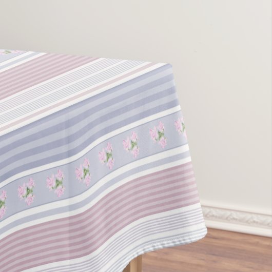 Russisch, gestreept, patchwork tafelkleed (Voorbeeld)