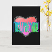 Russisch hart in de wolken kaart (Gele Bloem)