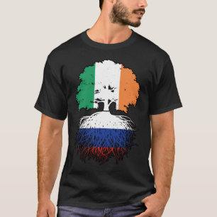 Russisch - Iers - boomstammen T-shirt