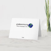 Russisch - Ik hou van jou Kaart (Achterkant)