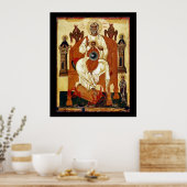 Russisch Jezus Art Nouveau blijft Poster (Keuken)