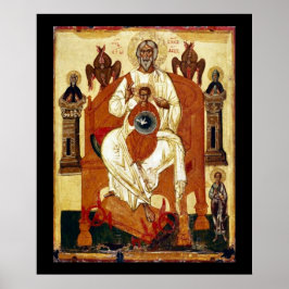 Russisch Jezus Art Nouveau blijft Poster