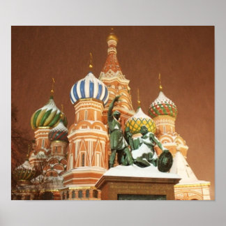 Russisch kathedraal poster