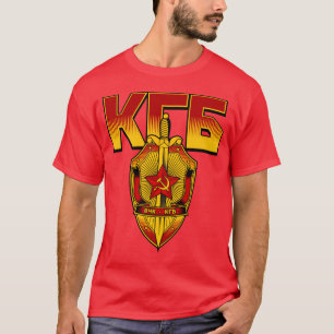 Russisch KGB Badge Sovjettijdperk T-shirt
