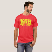 Russisch KGB Shirt Geel/Rood (Voorkant volledig)
