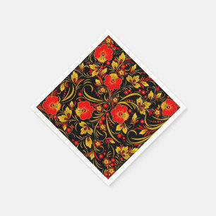 Russisch khokhloma servet