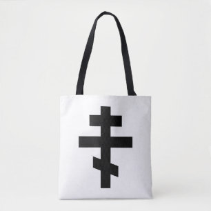 russisch kruis - orthodoxe kerk religie - symbool tote bag