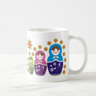 Russisch Matryoshka Doll Mokken