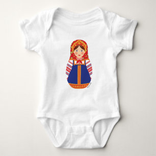 Russisch Matryoshka Romper