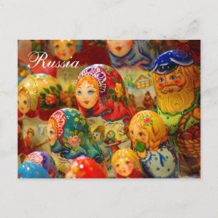 Russisch matryoshka's Briefkaart