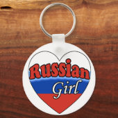Russisch meisje sleutelhanger (Voorkant)