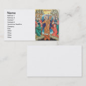 Russisch mozaïekpictogram visitekaartje (Voorkant / Achterkant)