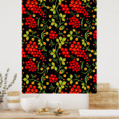 Russisch nationaal patroon poster (Keuken)