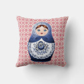 Russisch nestpop Scandinavisch Sierkussen (Achterkant)