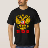 Russisch-orthodoxe Eagle Flag T-shirt (Voorkant)