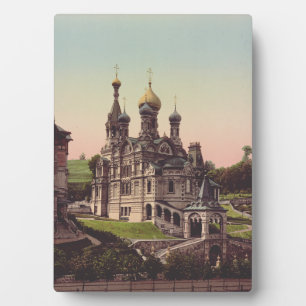 Russisch-orthodoxe Kerk in Moskou Fotoplaat