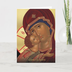 Russisch-orthodoxe kerst icoon Kaarten