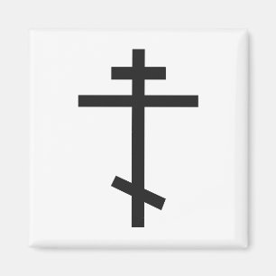 Russisch-orthodoxe kruis magneet