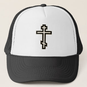 Russisch orthodoxe kruis trucker pet