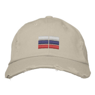 Russisch Pet met geborduurd honkbal