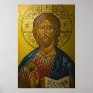 Russisch Pictogram in de Sofiakerk Poster