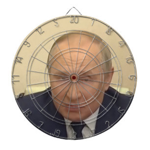 Russisch President Oekraïne Vader Vladimir Poetin Dartbord