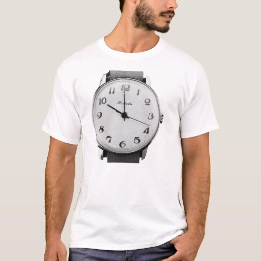  russisch Raketa horloge T-shirt (Voorkant)