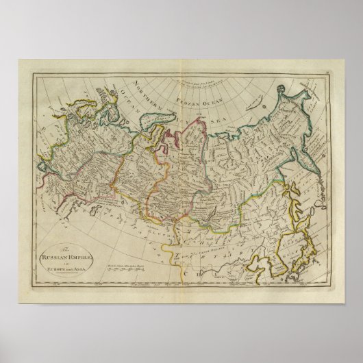 Russisch rijk poster (Voorkant)