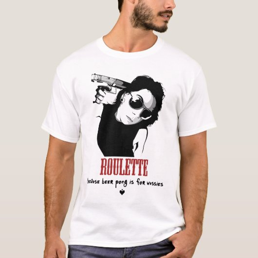 Russisch Roulette T-Shirt (Voorkant)