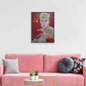 Russisch schilderij van Alfred Fox Canvas Afdruk (Insitu (Woonkamer))