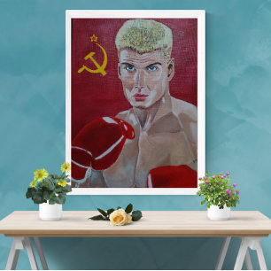 Russisch schilderij van Alfred Fox Canvas Afdruk