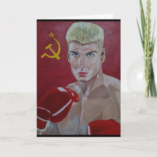 Russisch schilderij van Alfred Fox Kaart