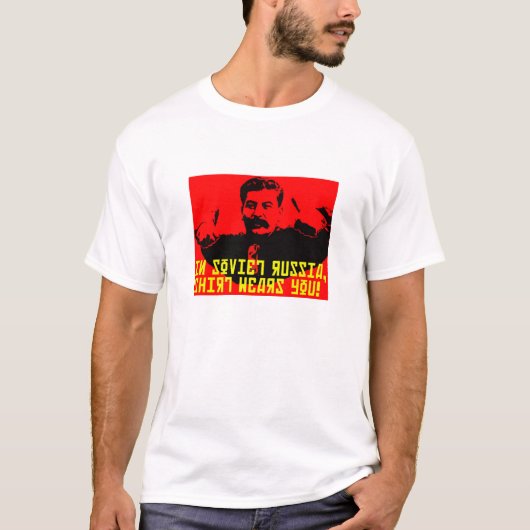 Russisch Shirt Yakov Smirnoff (Voorkant)